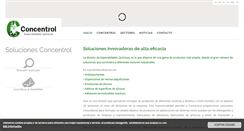 Desktop Screenshot of especialidades.concentrol.com