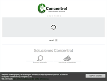 Tablet Screenshot of especialidades.concentrol.com